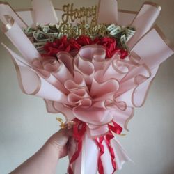 I Love You Valentines Money Bouquet 