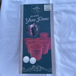Giant yard Pong