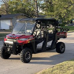 2019 New Polaris Ranger Crew Xp 1000 Cc EPS 4 × 4 Clean Title Power Steering 