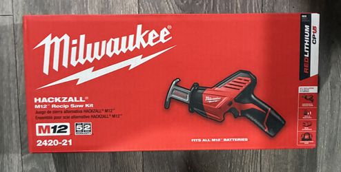 Milwuakee M12 Hackzall Kit