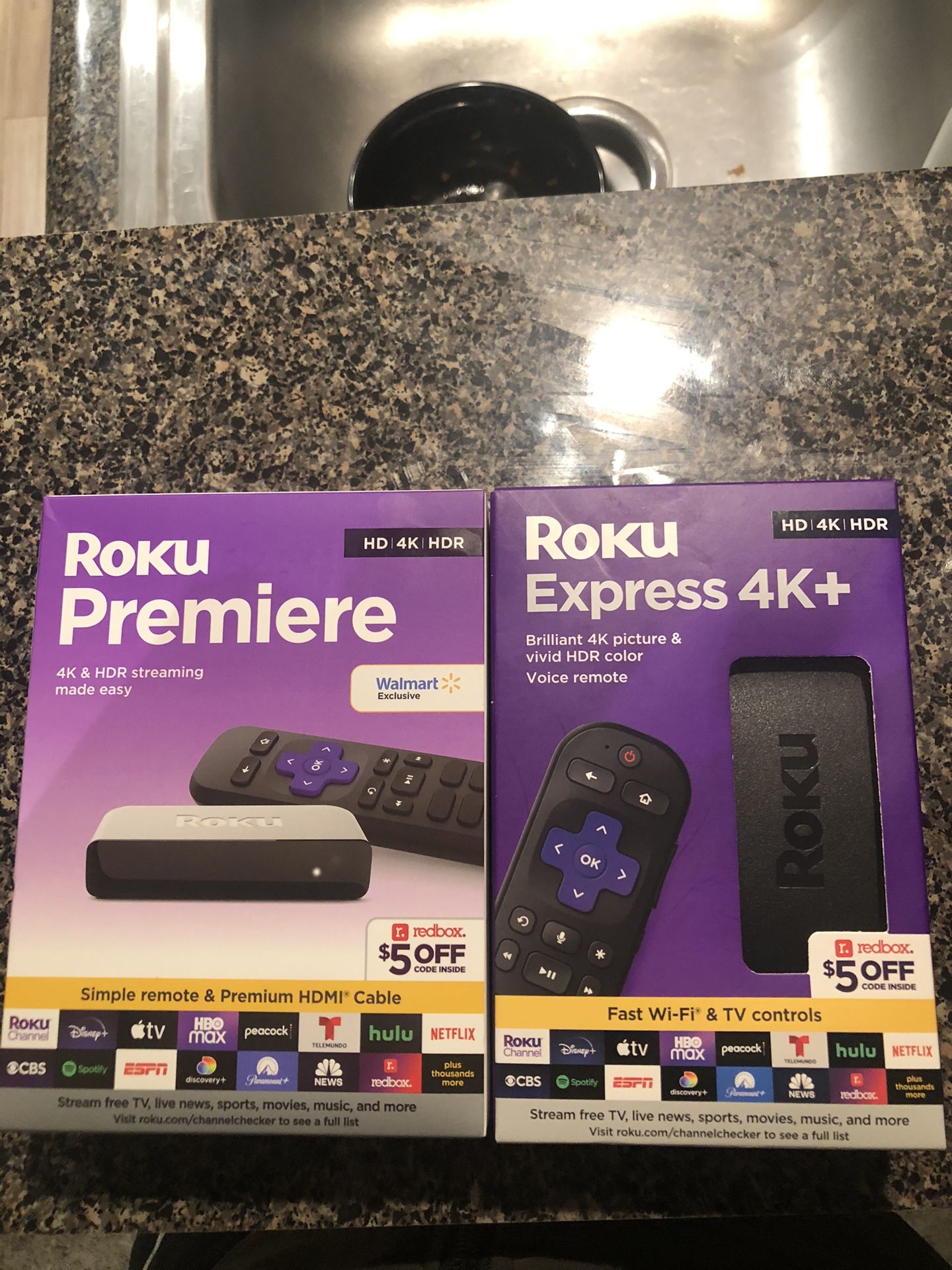 Roku Streaming Stick 4k HD Brand New Sealed