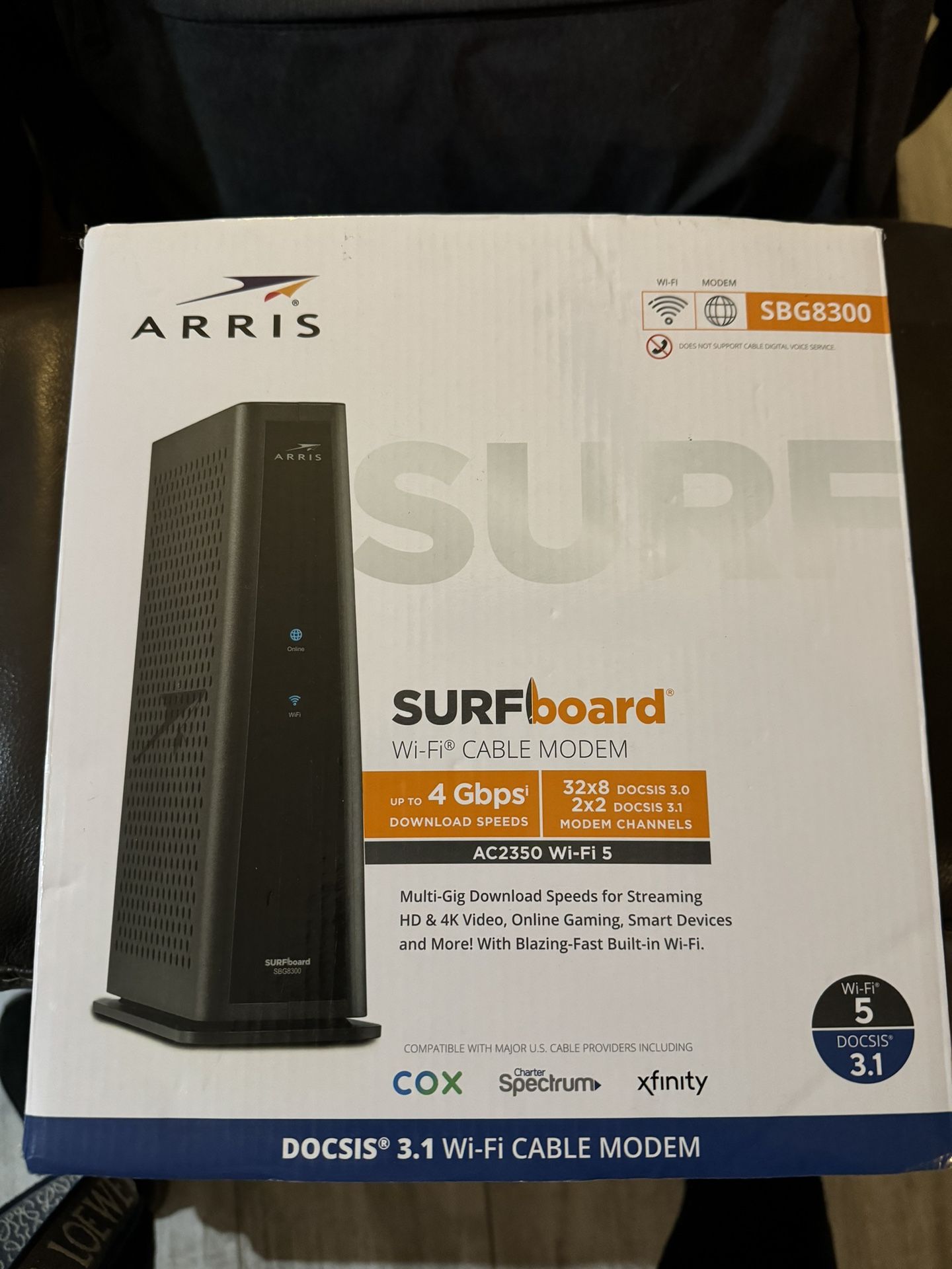 ARRIS Surfboard SBG8300 Brand New