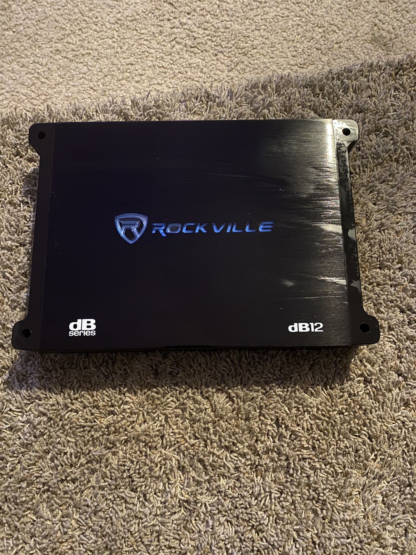 Rockville dB12 2000 Watt Peak/500 Watt Dyno-Certified RMS Mono 2 Ohm Amplifier Car Amp