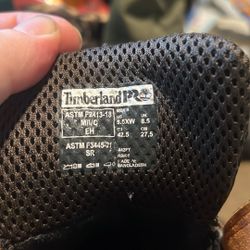 timberland pro leather work boots!