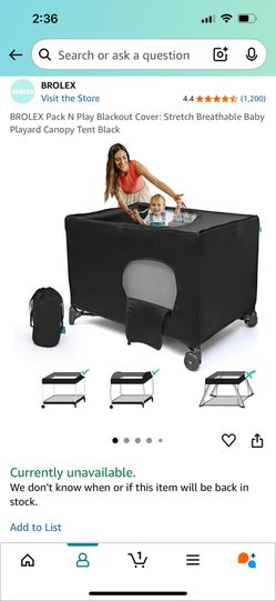 Mini Crib Canopy For Pack And Play