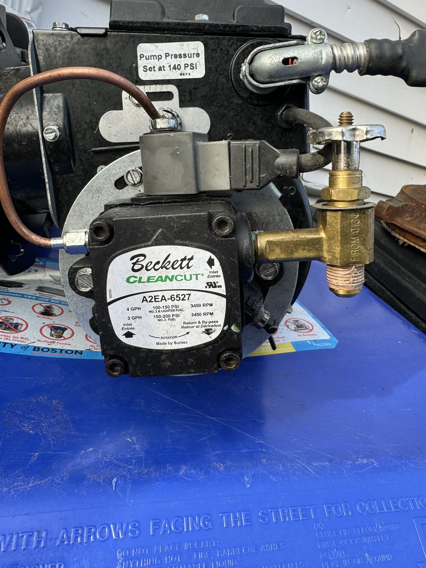 Beckett Oil Burner Motor