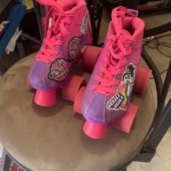 Girls Rocket Size 13 Quad Skates 