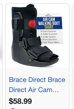 Henry Schein walker pneumatic Anckle boot
