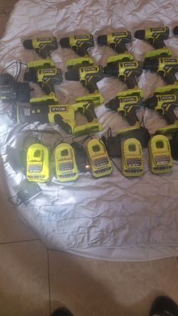 Ryobi 18V TOOLS LOT 30 ITEMS!!!