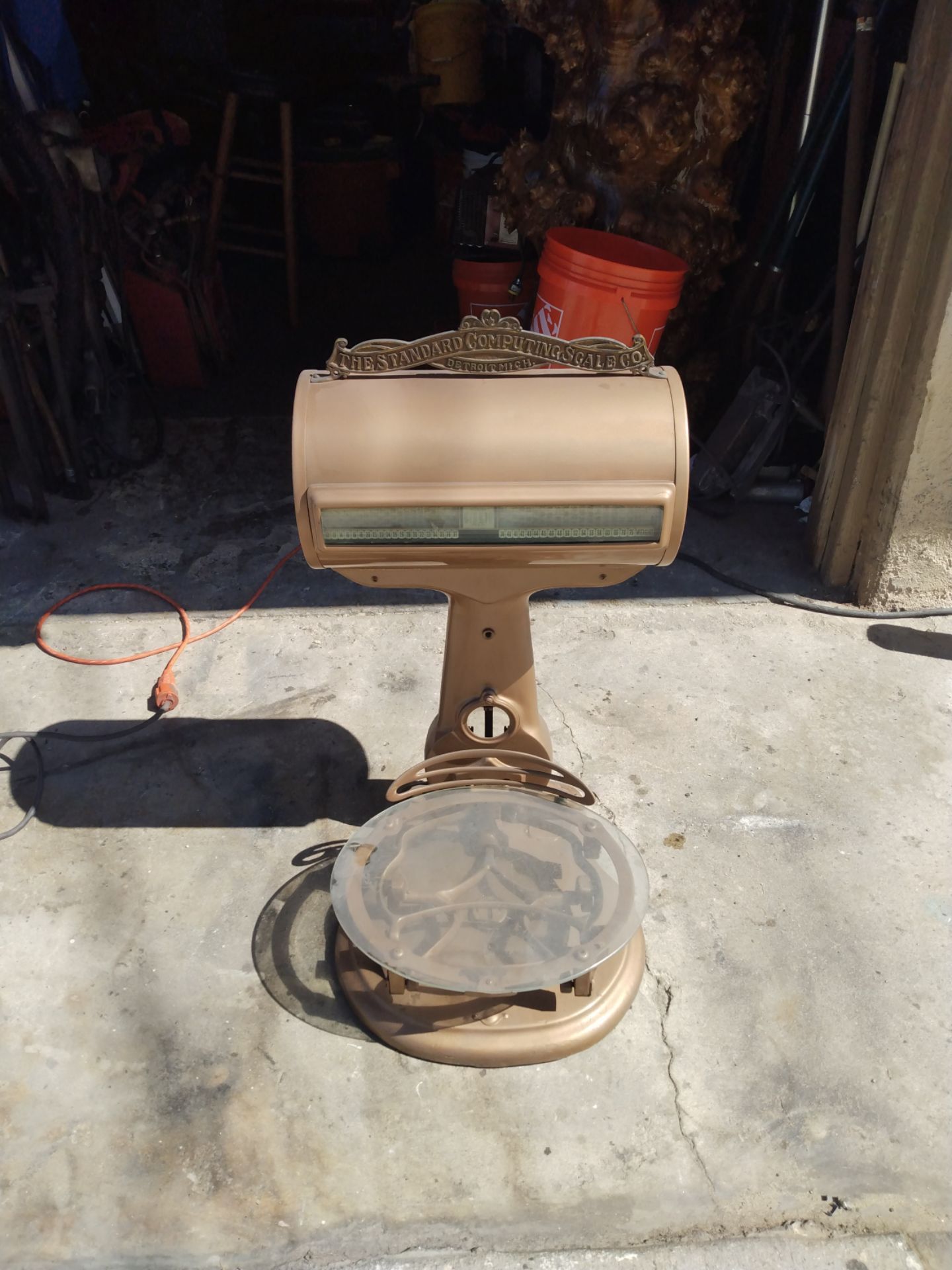 Antique general store scale