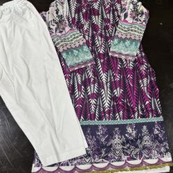 New 3 Piece Pakistani Dress Lawn Xl