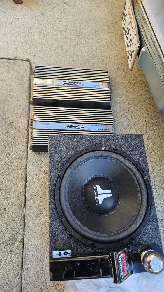 Jl Audio W6 Performance Technique Amps Car Audio Sub Mids Subwoofer