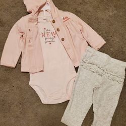 Girl's 3-piece outfits