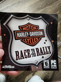Harley Davidson Race To The Rally Video Game 2 Cds