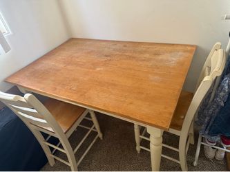 Table and chairs
