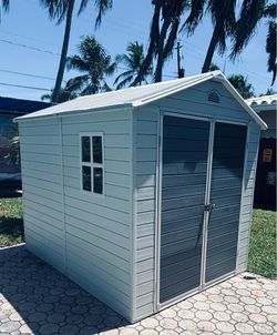 Outdoor storage shed  6x8