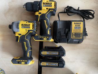 Dewalt 20V Impact Drill/Driver Set
