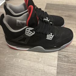Jordan Bred 4s 