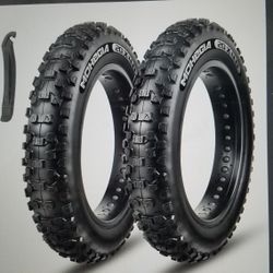 Ebike Tires 20" x 4.0", New  All Terrain Trail Riding