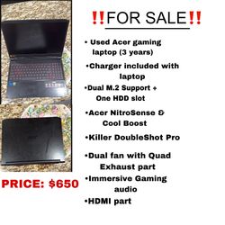 Acer Gaming Laptop 