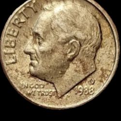 1988 D , USA DIME ! , AN ERROR COIN ,A GREAT COIN FOR YOUR COLLECTION!