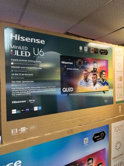 65 Inch HISENSE ULED MINI LED TV 4K Fire Smart