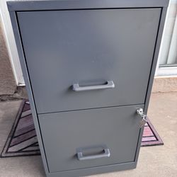 File cabinet with keys