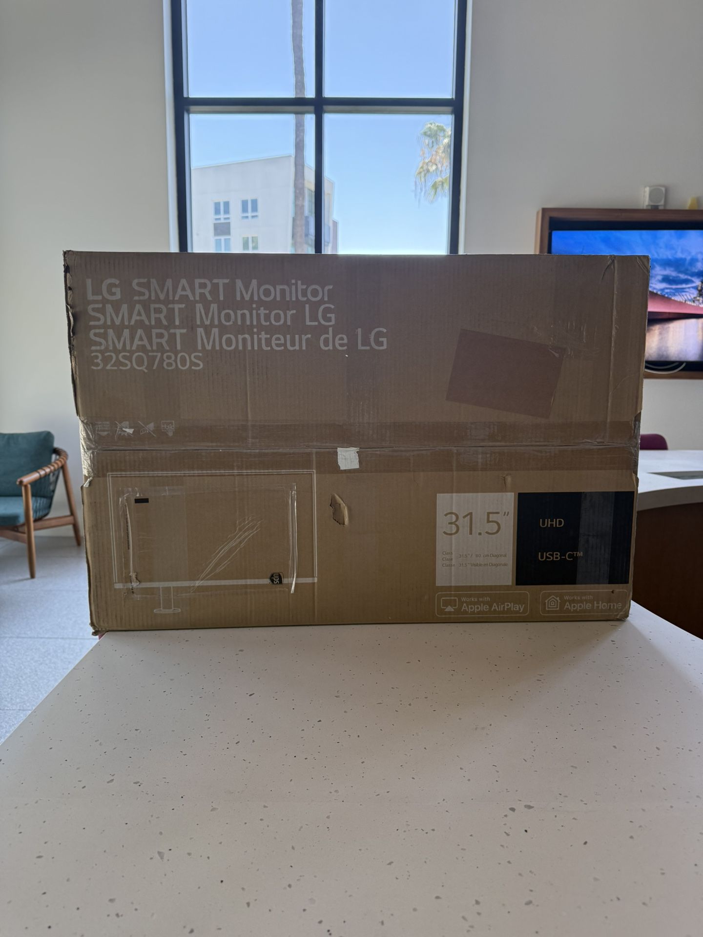 LG 32” 4K Smart Monitor – USB-C, webOS, Ergo Stand | Brand New