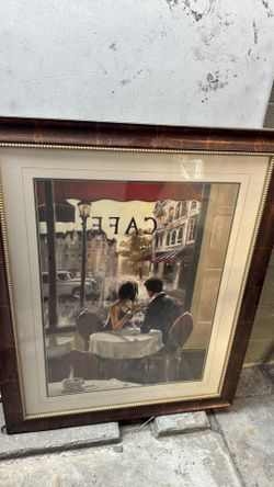 large painting beautiful frame $25