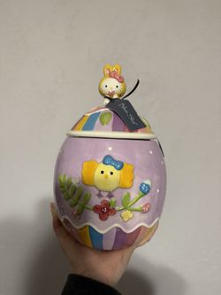 hello kitty easter jar