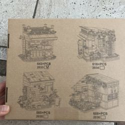 New Sweet Coffee Shop 643 PCs Building Set