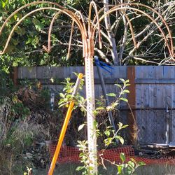 Big Metal Hanging Plant Tree Holder