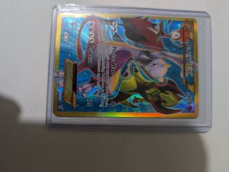 Mewtwo EX (163 Secret Full Art) 163/162 Breakthrough Holo LP/MP pokemon card