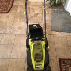 RYOBI ONE+ HP 18V Brushless 16 in. Cordless Battery Walk Behind Push Lawn Mower (Tool Only)