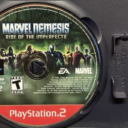 Marvel Nemesis Rise Of The Imperfects Playstation 2 PS2 