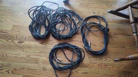 Speaker cables package