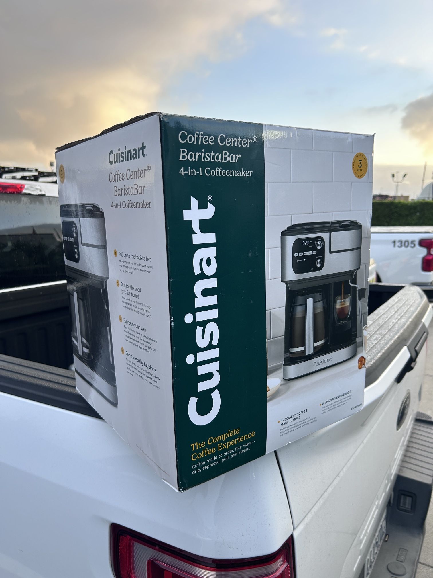 Cuisinart Coffee Center Barista Bar 4-in-1 Coffeemaker.