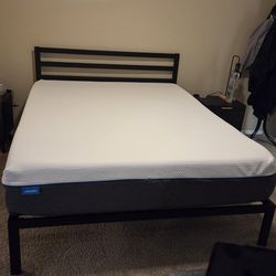 Bed and Queen Mattress For Sale