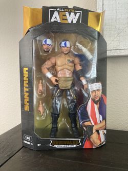 AEW All Elite Wrestling Unrivaled Collection Santana #32 Ser. 4 - 2021 Jazwares