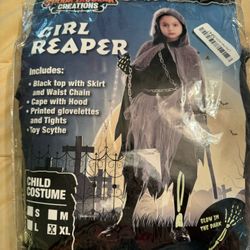 Halloween Girl Reaper Costume