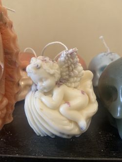 Baby Angel Candle