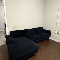 Juber 101” Wide Left Hand Facing Sofa and Chaise 