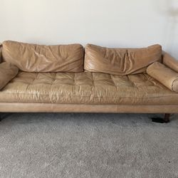 Real Leather Couch