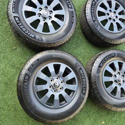 4 2025 TOYOTA  LAND CRUSER RIMS&TIRES MICHELIN TIRES $850 265/70R18