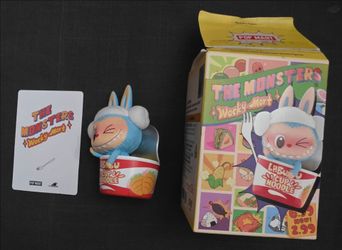 Popmart Labubu Wacky Mart The Monsters Cup Noodles