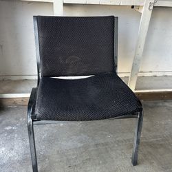 Heavy Black Chair