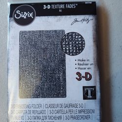 Sizzix Tim Holtz 3D Texture Fade  - Woven