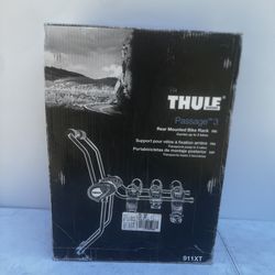 Thule Passage 3 Rear Mounted Bike Rack New only open to verify content. Location below 31705 Wesley Chapel blvd Fl 33543 Storage Mart