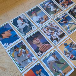 Lot HOFers 90/91 UD Baseball