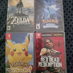 Nintendo Switch Games $40 Each